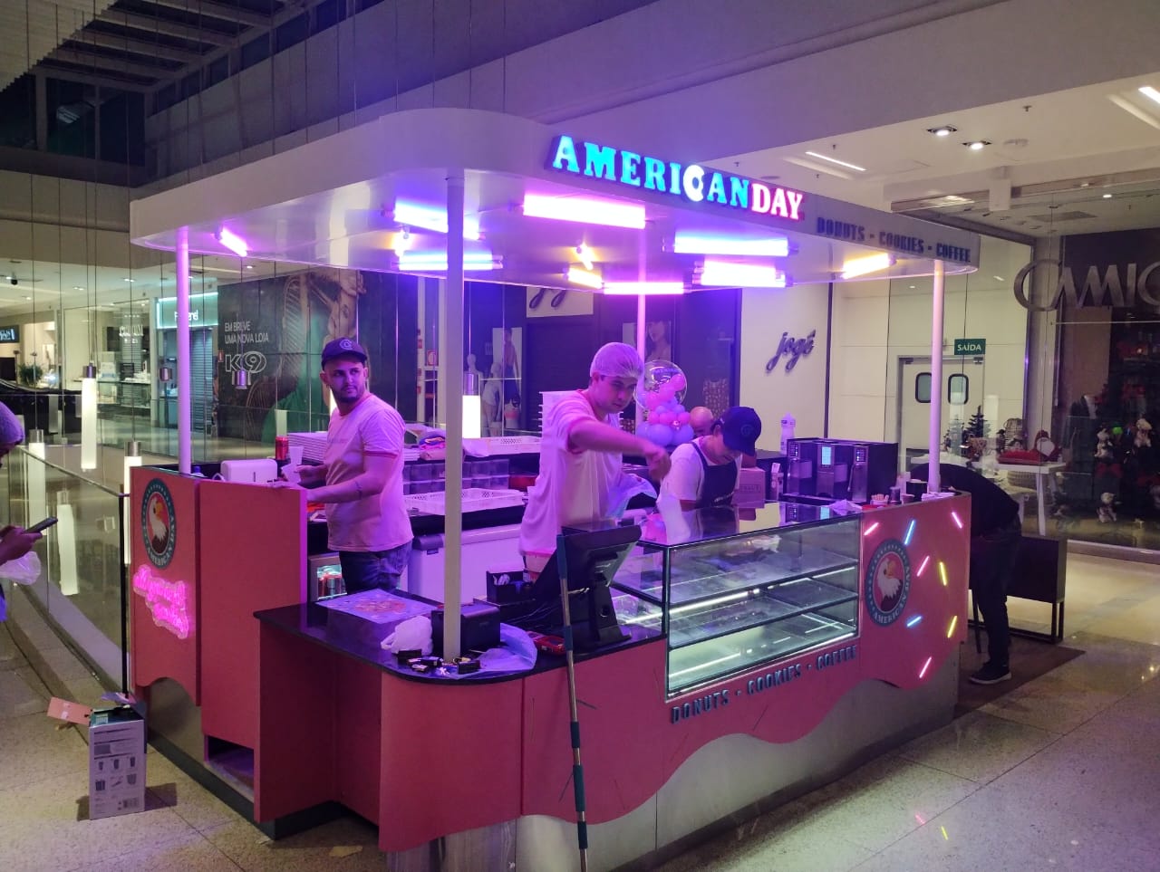 Projeto Quiosque American Day - Boulevard Shopping - BH/MG
